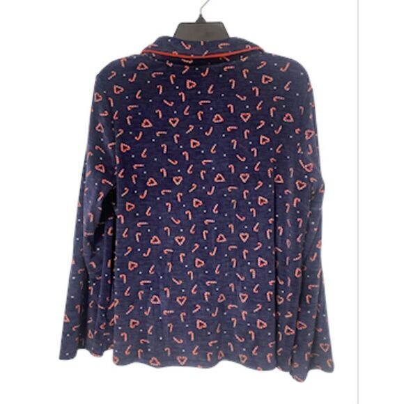 Jaclyn Intimates Pajamas Sz. L Christmas Soft & Cozy 2 Pcs - Picture 3 of 10